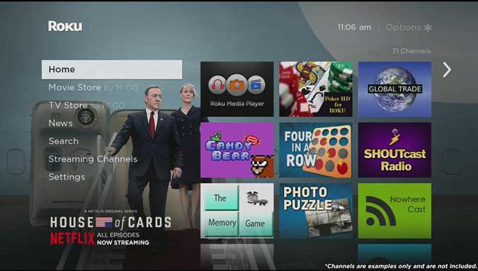 صورة لـ أفضل السمات والمظاهر لتخصيص شاشة Roku الرئيسية مثل المحترفين | house-of-cards-DzTechs