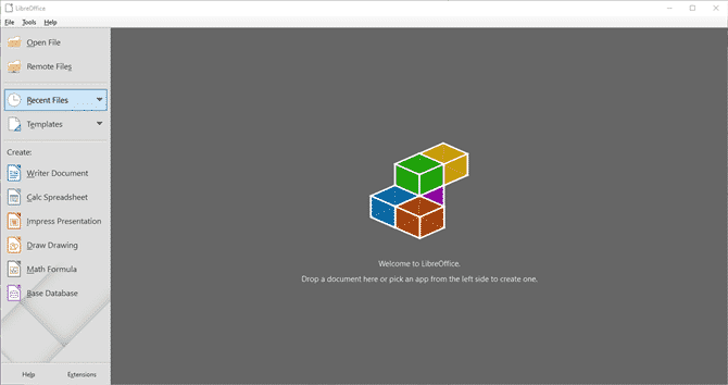 صورة لـ أفضل التطبيقات المحمولة التي لا تتطلب أي تثبيت لنظام Windows | libreoffice-portable-gui-interface-best-office-suite-portable-app-670x354-min-DzTechs