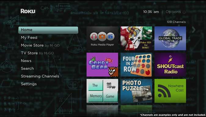 صورة لـ أفضل السمات والمظاهر لتخصيص شاشة Roku الرئيسية مثل المحترفين | math-theme-DzTechs