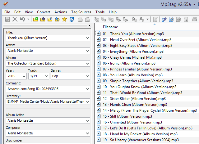صورة لـ أفضل التطبيقات المحمولة التي لا تتطلب أي تثبيت لنظام Windows | mp3tag-min-DzTechs