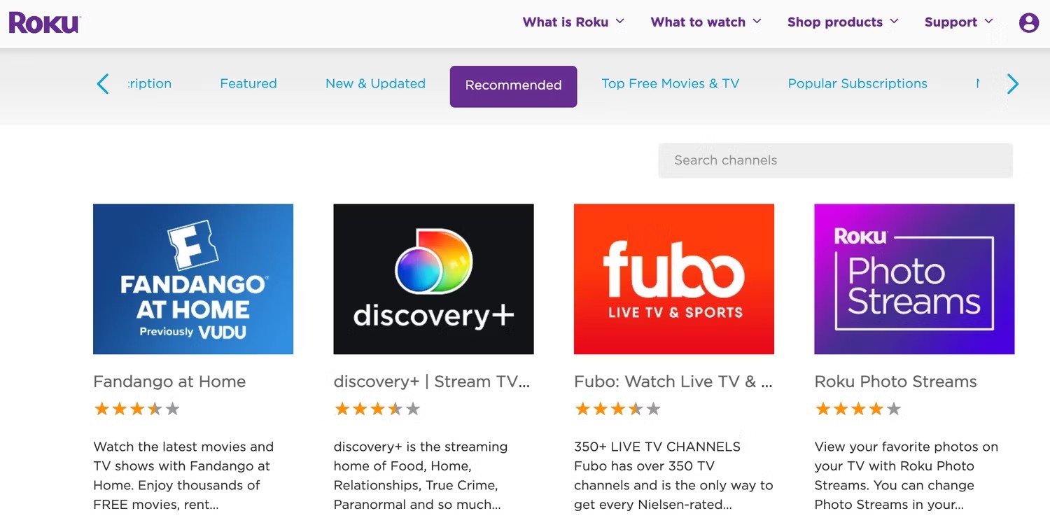 صورة لـ أفضل قنوات Roku التجريبية والمخفية التي يجب تثبيتها الآن | roku-channel-store-recommended
