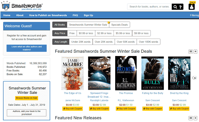 صورة لـ من أين تقوم بشراء الكتب الإلكترونية؟ أفضل متاجر الكتب على الإنترنت | smashwords-670x412-min-DzTechs