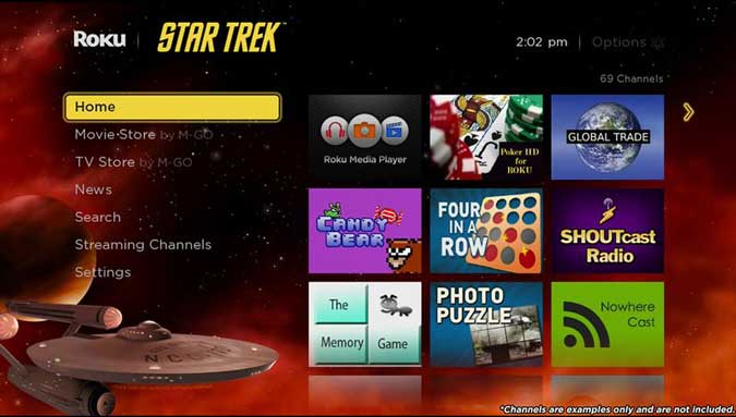 صورة لـ أفضل السمات والمظاهر لتخصيص شاشة Roku الرئيسية مثل المحترفين | star-trek-original-DzTechs