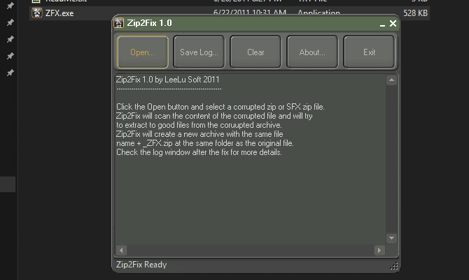 صورة لـ أفضل التطبيقات المحمولة التي لا تتطلب أي تثبيت لنظام Windows | zip2fix-portable-app-fix-archive-corrupted-670x401-min-DzTechs