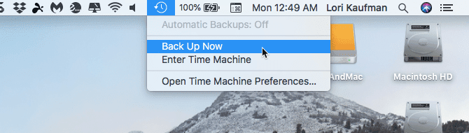 صورة لـ أفضل تطبيقات macOs لتثبيتها على الـ MacBook أو الـ iMac | 02-Select-Backup-Now-min-DzTechs