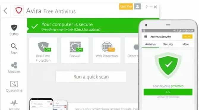 صورة لـ تنزيل Avira 2023 : Free Antivirus + Internet Security + Total Security | 1-3-670x371-min-DzTechs