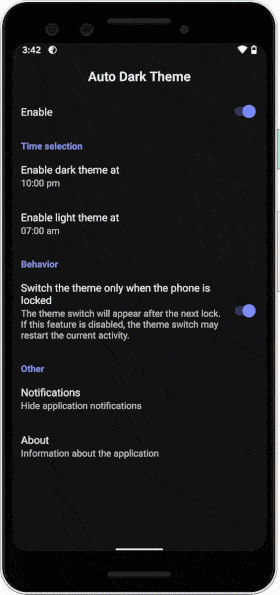 صورة لـ كيفية التغيير إلى الوضع المظلم بشكل تلقائي على أجهزة Android 10 | 1_ezgif.com-resize-DzTechs