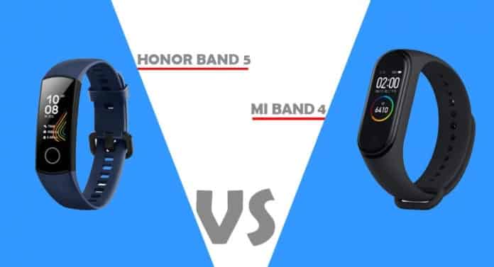 صورة لـ Honor Band 5 مقابل MI Band 4 – أي سوار للياقة البدنية يجب أن تشتريه | 1_honor-band-5-vs-mi-band-4-696x377-min-DzTechs