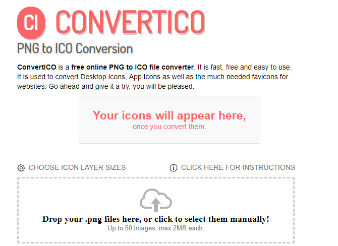 صورة لـ كيفية تخصيص أي أيقونة موجودة في Windows 10 | ConverICO-Converter-min-DzTechs