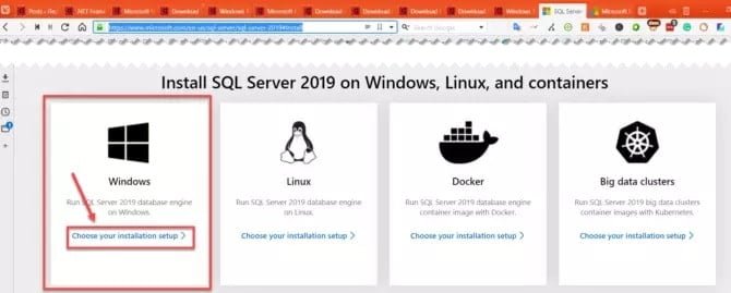 صورة لـ تنزيل Microsoft SQL Server بملف ISO لجميع اللغات | Download-SQL-Server-2019-for-Windows-670x269-min-DzTechs