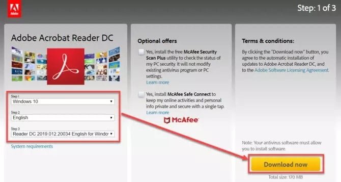 صورة لـ تنزيل Adobe Acrobat Reader DC لجميع أنظمة التشغيل | Download-the-latest-Adobe-Acrobat-Reader-DC-670x357-min-DzTechs