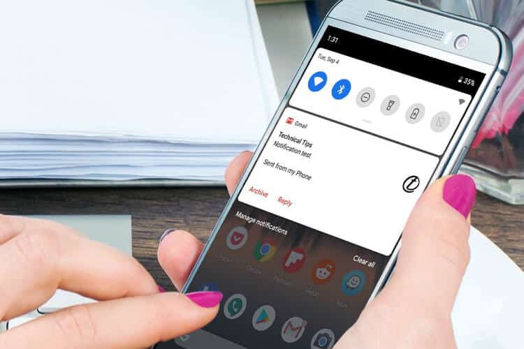 صورة لـ الإشعارات على Android لا تظهر؟ إليك إصلاحات لتجربتها | Fix-Gmail-Notifications-Android-F-min-DzTechs