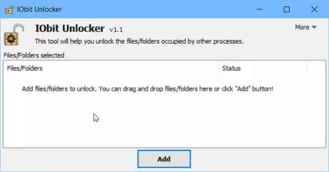 صورة لـ كيفية حذف، نقل أو إعادة تسمية الملفات قيد الاستخدام بواسطة برنامج آخر | IObit-Unlocker-670x350-min-DzTechs