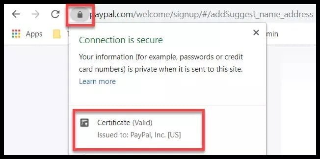 صورة لـ تنزيل Google Chrome 77 مع ميزات التخصيص الجديدة | Paypal-EVSSL-certificate-display-in-Chrome-77-min-DzTechs