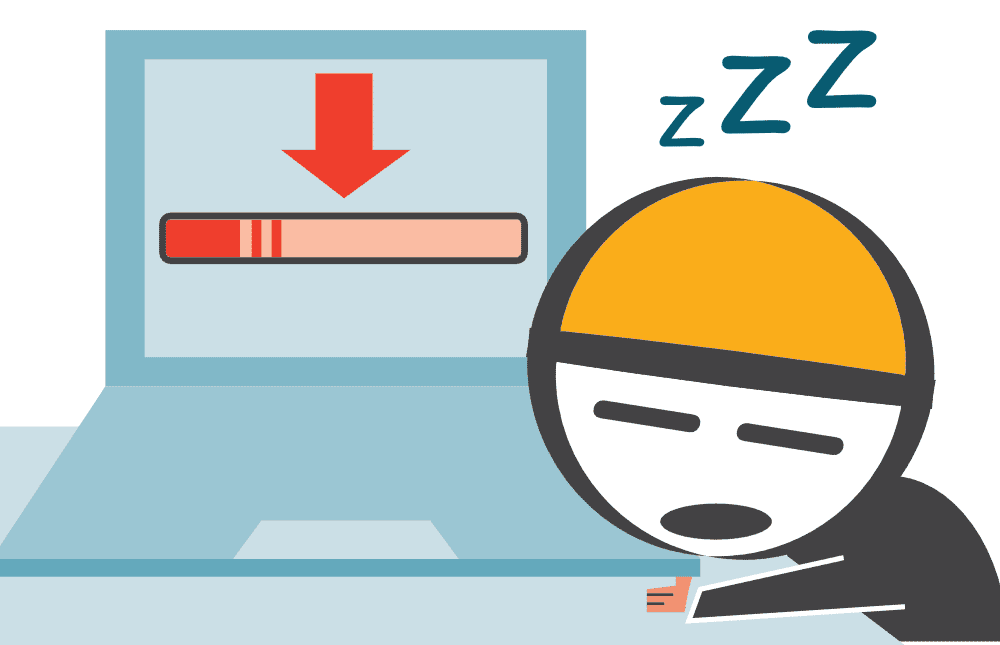صورة لـ كيفية تسريع الإنترنت الخاص بك مع بعض الخيارات على Windows | Slow-Connection-Speed-Internet-Download-min-DzTechs