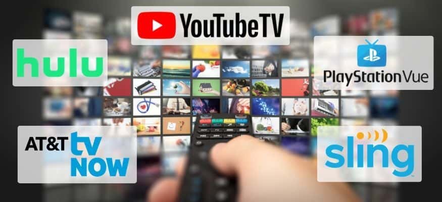 صورة لـ أفضل خدمات البث التلفزيوني المباشر للتخلص من أسلاك تلفزيون الكابل | StreamingTVServicesCompared-min-DzTechs