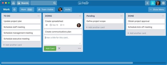 صورة لـ أفضل أدوات إدارة المشاريع سهلة الاستخدام على الـ Mac | TrelloPMMacApp-min-DzTechs