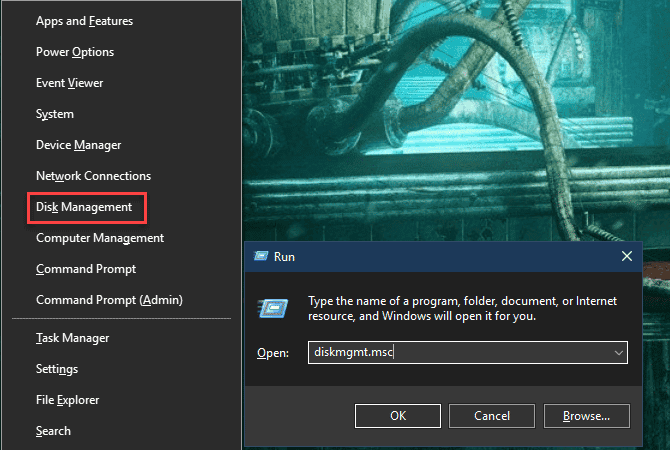 صورة لـ محرك الأقراص الخارجي لا يظهر أو لم يتم إكتشافه؟ هنا الإصلاحات | Windows-Open-Disk-Manager-min-DzTechs