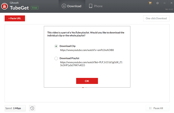 صورة لـ أفضل البرامج لتنزيل قائمة التشغيل من YouTube للحصول على مقاطع الفيديو بكميات كبيرة | gihosoft-670x435-min-DzTechs