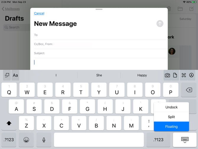 صورة لـ نظام التشغيل iPadOS : كل ما تحتاج إلى معرفته عن جديد هذا النظام | iPadOSEnableFloatingKeyboard-DzTechs