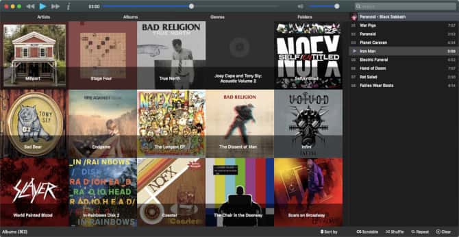 صورة لـ بدائل لـ iTunes: أفضل مشغلات الموسيقى المجانية لنظام macOS | mac-music-player-musique-min-DzTechs