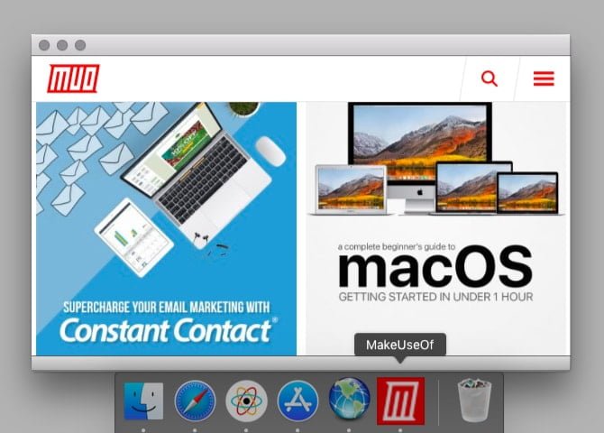 صورة لـ أفضل تطبيقات macOs لتثبيتها على الـ MacBook أو الـ iMac | makeuseof-fluid-app-mac-min-DzTechs