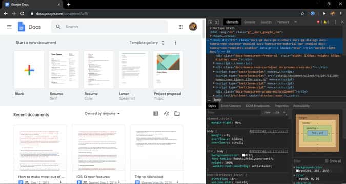 صورة لـ أفضل ميزات Google Chrome القادمة | more-dark-theme-min-DzTechs