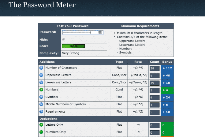 صورة لـ أدوات كلمة المرور لإنشاء عبارات مرور قوية وتحديث الأمان الخاص بك | password-strong-security-the-password-meter-min-DzTechs