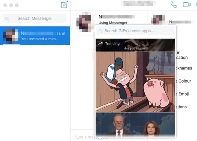 صورة لـ أفضل تطبيقات macOs لتثبيتها على الـ MacBook أو الـ iMac | sending-a-gif-with-caprine-on-macos-min-DzTechs