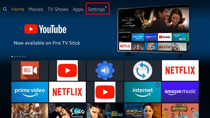 صورة لـ كيفية إقران Airpods مع Amazon Fire Stick والتحكم في حجم الصوت | settings-min-DzTechs