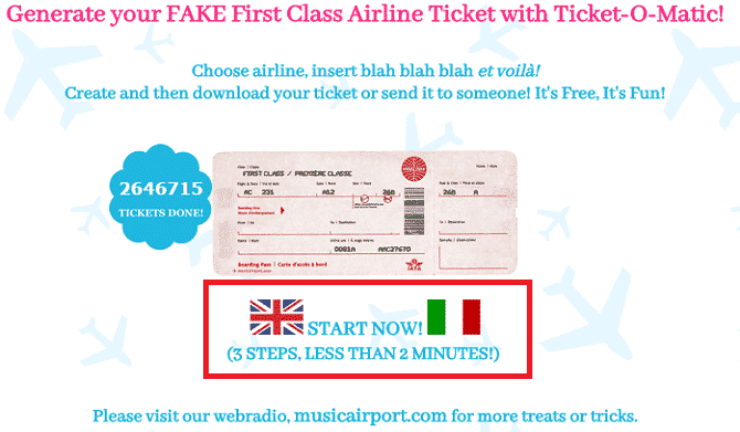 صورة لـ هل Ticket-O-Maticهو أفضل مولد تذكرة طيران وهمية؟ مع خيارات إضافية | ticketomatic-start-now-670x391-min-DzTechs