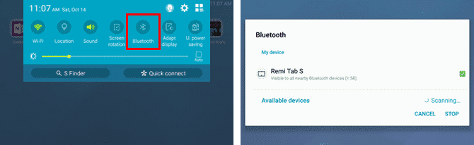 صورة لـ إدارة الملفات على Android : 7 نصائح أساسية تحتاج إلى معرفتها | transfer-samsung-pc-bluetooth-670x206-min-DzTechs