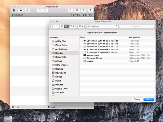 صورة لـ أفضل تطبيقات macOs لتثبيتها على الـ MacBook أو الـ iMac | transmission-min-DzTechs