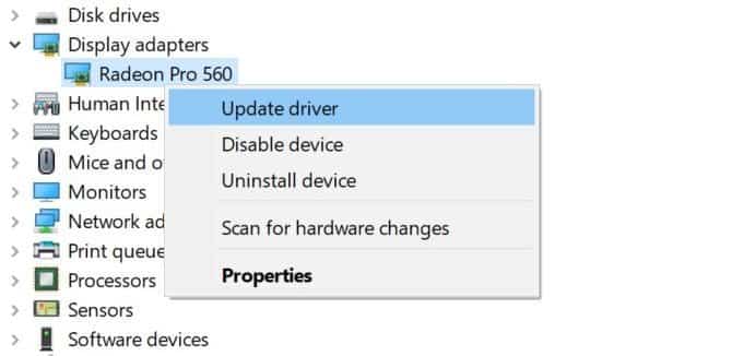 صورة لـ تلميحات لمساعدتك في إصلاح خطأ شاشة الموت الزرقاء (BSoD) في Windows | video-scheduler-internal-error-fixes-update-video-driver-min-DzTechs