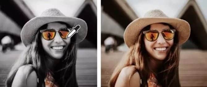 صورة لـ تنزيل Adobe Photoshop Elements لبث الحياة في صورك قديمة | Black-and-white-and-color-effects-670x282-min-DzTechs