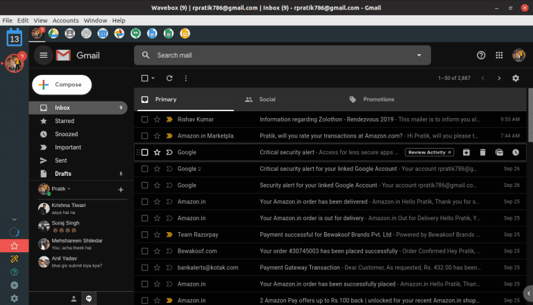 صورة لـ أفضل تطبيقات البريد الإلكتروني لنظام Linux يجب أن تجربها في 2023 | Screenshot-from-2019-09-27-12-26-47-768x439-min-DzTechs