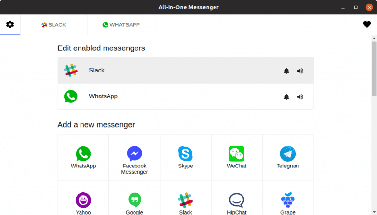 صورة لـ أفضل تطبيقات المراسلة الكل في واحد لنظام التشغيل Linux | Screenshot-from-2019-10-03-15-29-46-768x439-min-DzTechs
