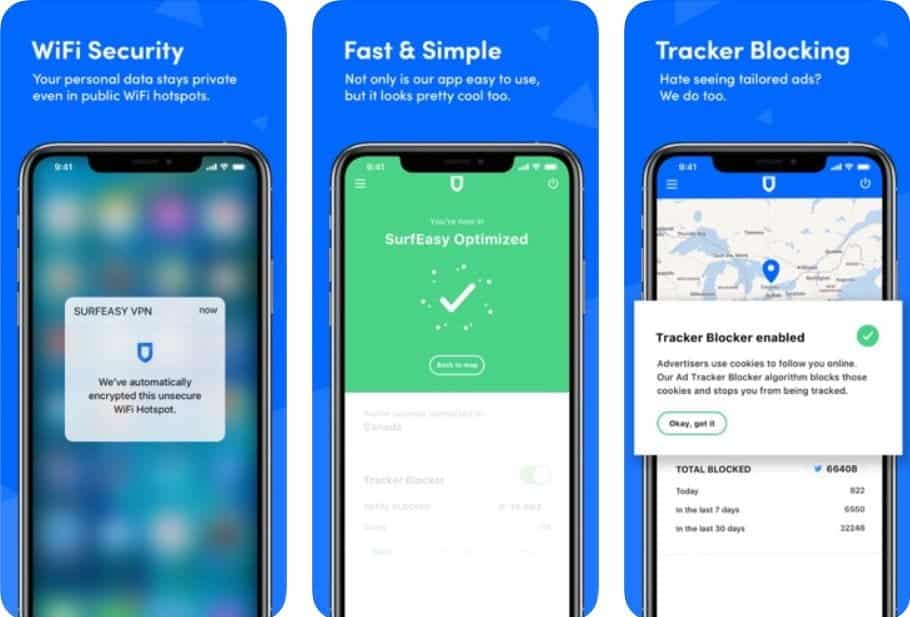صورة لـ أفضل شبكات VPN المجانية على الـ iPhone والـ iPad | Surfeasy-VPN