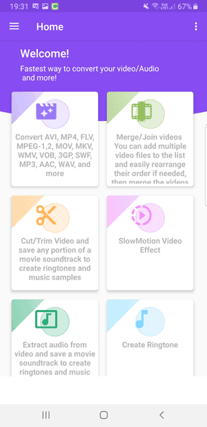 صورة لـ أفضل تطبيقات تحويل الفيديو المجانية لـ Android التي لا تملؤها الإعلانات | Video-Converter-min-DzTechs