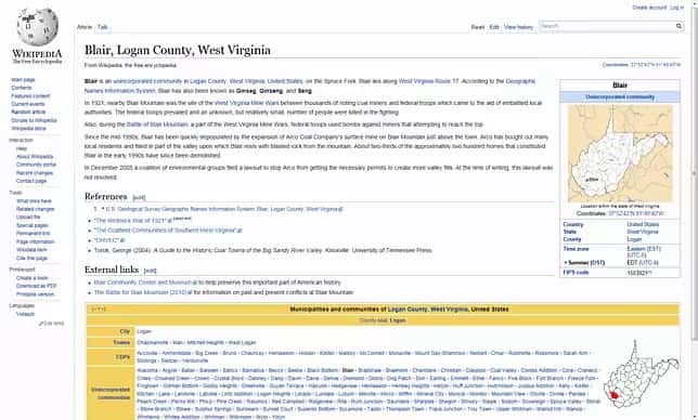 صورة لـ أفضل شاشات التوقف المجانية لجعل شاشتك منتجة عند وضع الخمول | Wikipedia-Screensaver-1-min-DzTechs