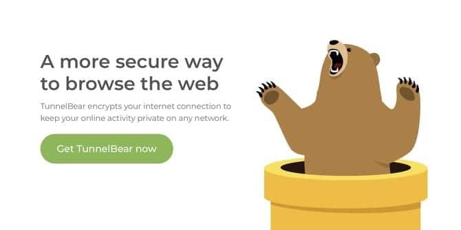 صورة لـ أفضل شبكات VPN المجانية على الـ iPhone والـ iPad | best-free-vpn-iphone-tunnelbear-min-DzTechs
