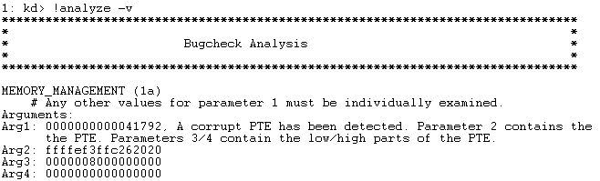 صورة لـ كيفية حل أخطاء شاشة الموت الزرقاء باستخدام WinDbg و BlueScreenView | bsod-windbg-crash-analysis-parameters-min-DzTechs