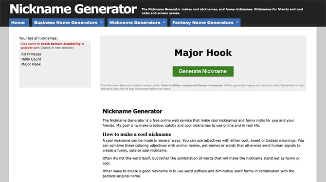 صورة لـ أفضل المواقع لإنشاء أسماء العرض الرائعة لإبراز هويتك عبر الإنترنت | cool-screen-name-generators-04-online-name-generator-02-min-DzTechs