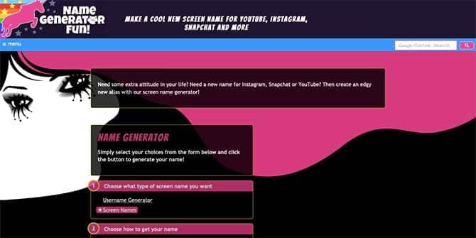 صورة لـ أفضل المواقع لإنشاء أسماء العرض الرائعة لإبراز هويتك عبر الإنترنت | cool-screen-name-generators-05-cool-screen-name-generator-min-DzTechs
