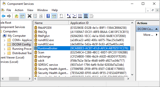 صورة لـ كيفية إصلاح خطأ DistributedCOM 10016 في Windows 10 | dcom-error-10016-component-service-viewer-min-DzTechs