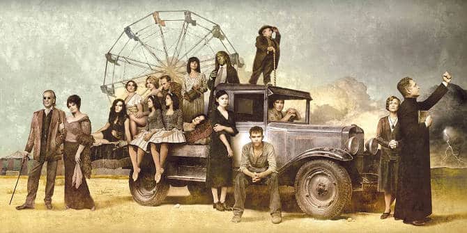 صورة لـ أفضل المُسلسلات التلفزيونية المُخيفة للاستمتاع بها في ليالي الهالوين | horror-tv-show-carnivale-min-DzTechs