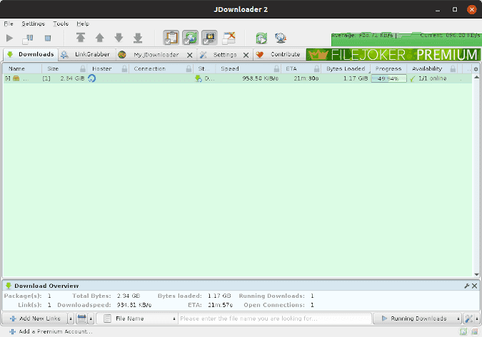 صورة لـ أفضل برامج إدارة التنزيل لنظام التشغيل Linux | jdownloader2-min-DzTechs
