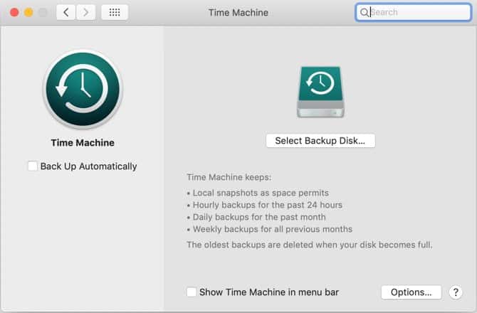 صورة لـ طرق للعودة إلى إصدار أقدم من نظام التشغيل MacOS | macos-downgrade-time-machine-backup-min-DzTechs