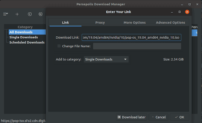 صورة لـ أفضل برامج إدارة التنزيل لنظام التشغيل Linux | persepolis-min-DzTechs