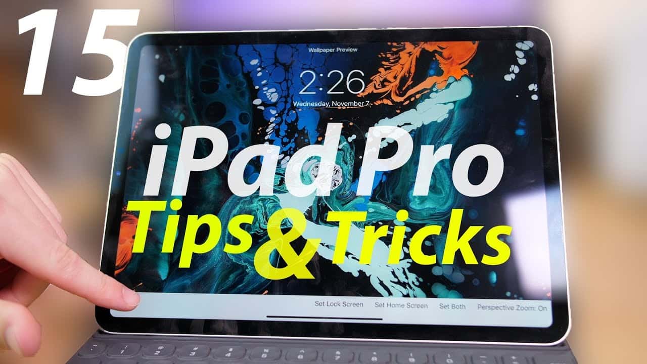 صورة لـ أفضل النصائح والخدع على iPad Pro لتحقيق أقصى استفادة من الكمبيوتر اللوحي الجديد | 1_maxresdefault-min-DzTechs